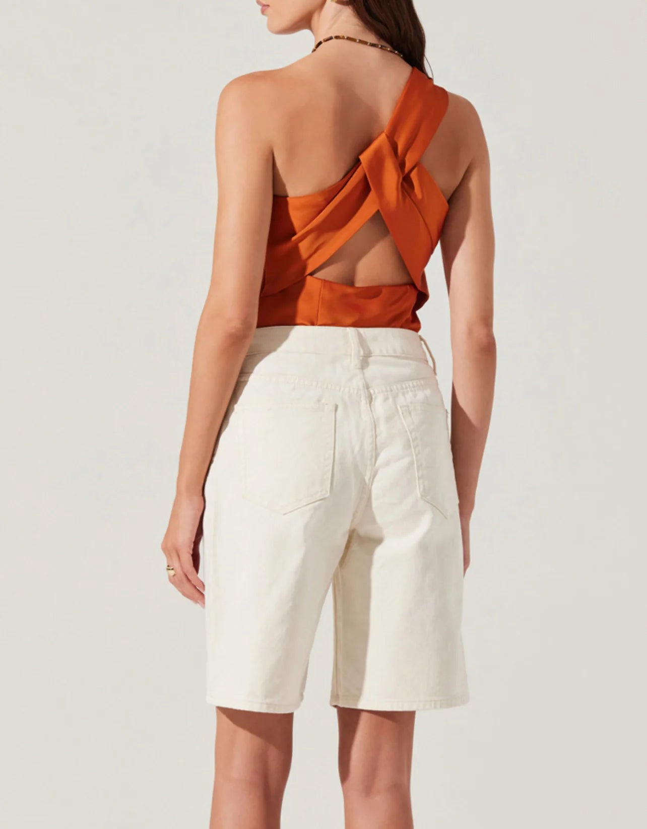 Burnt Orange Francis Top