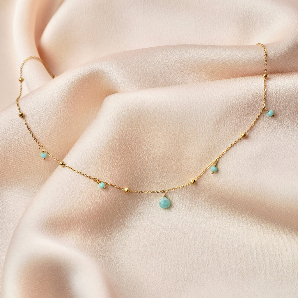 Amazonite Stone Necklace