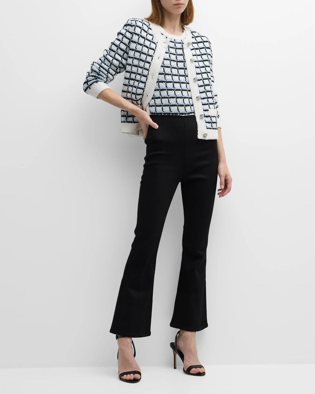 Carson Off-Duty Ankle Flare Jeans