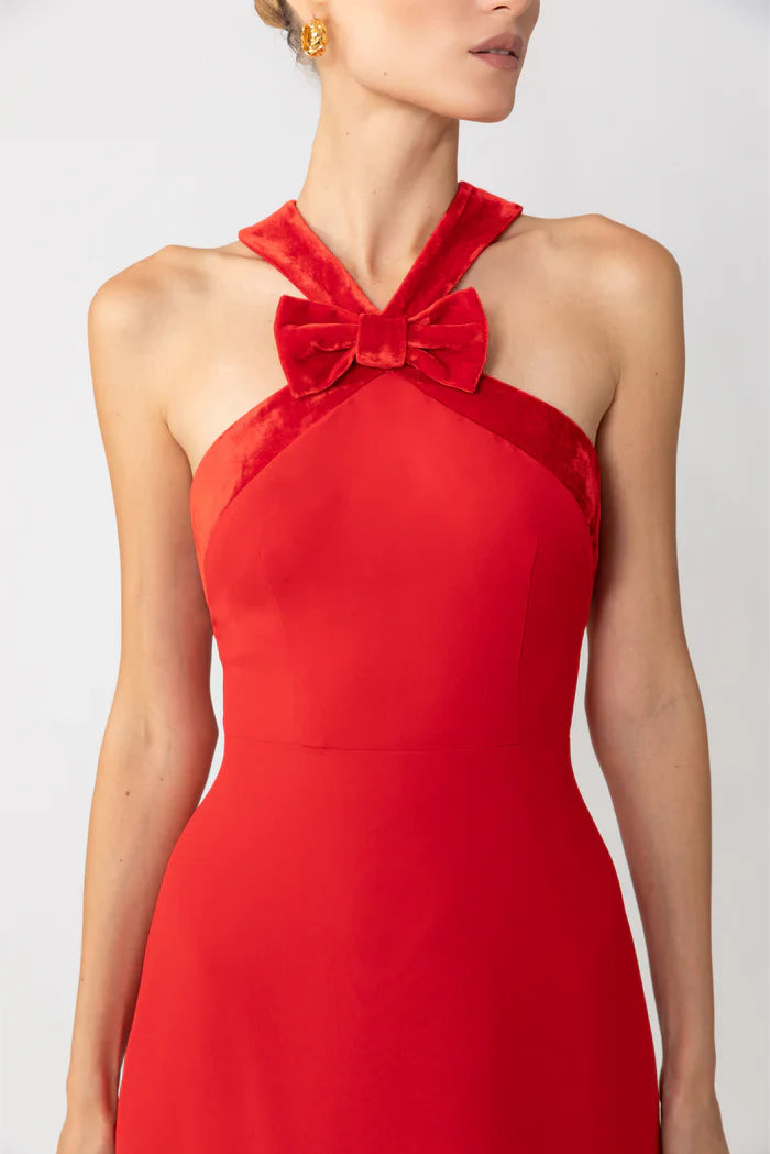 Red Elsie Mini Dress