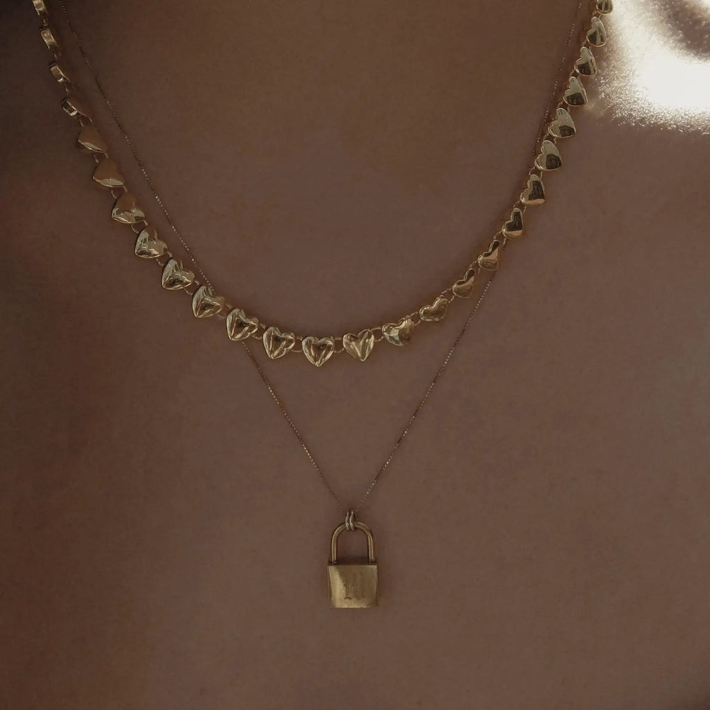 Valentina Heart Chain Necklace