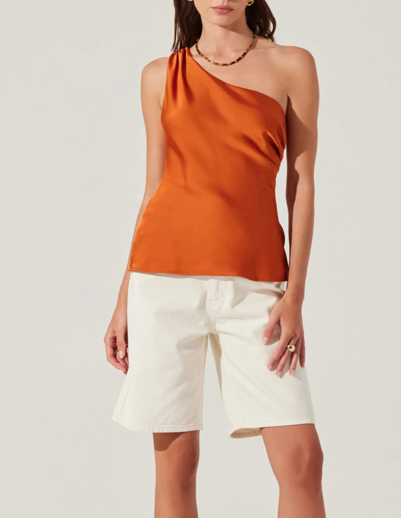 Burnt Orange Francis Top