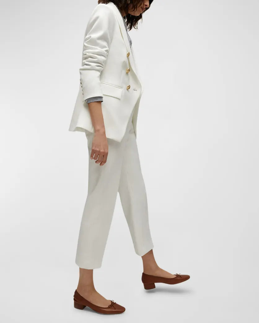 White/Gold Miller Dickey Jacket