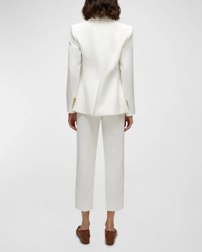 White/Gold Miller Dickey Jacket