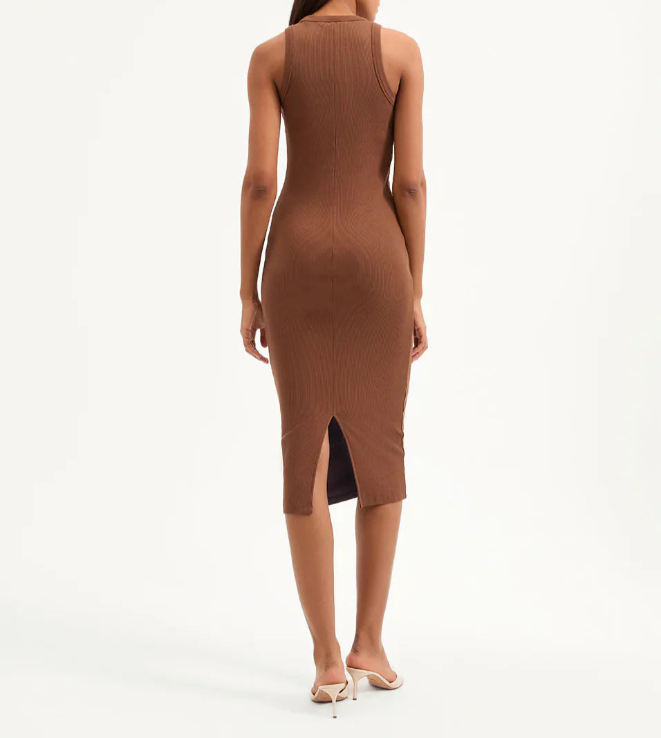 Jordyn Ribbed Midi Dress