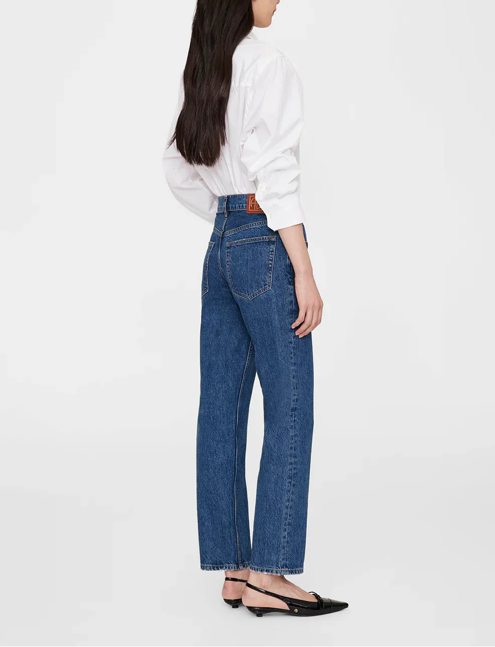 White Essie Button Down Shirt