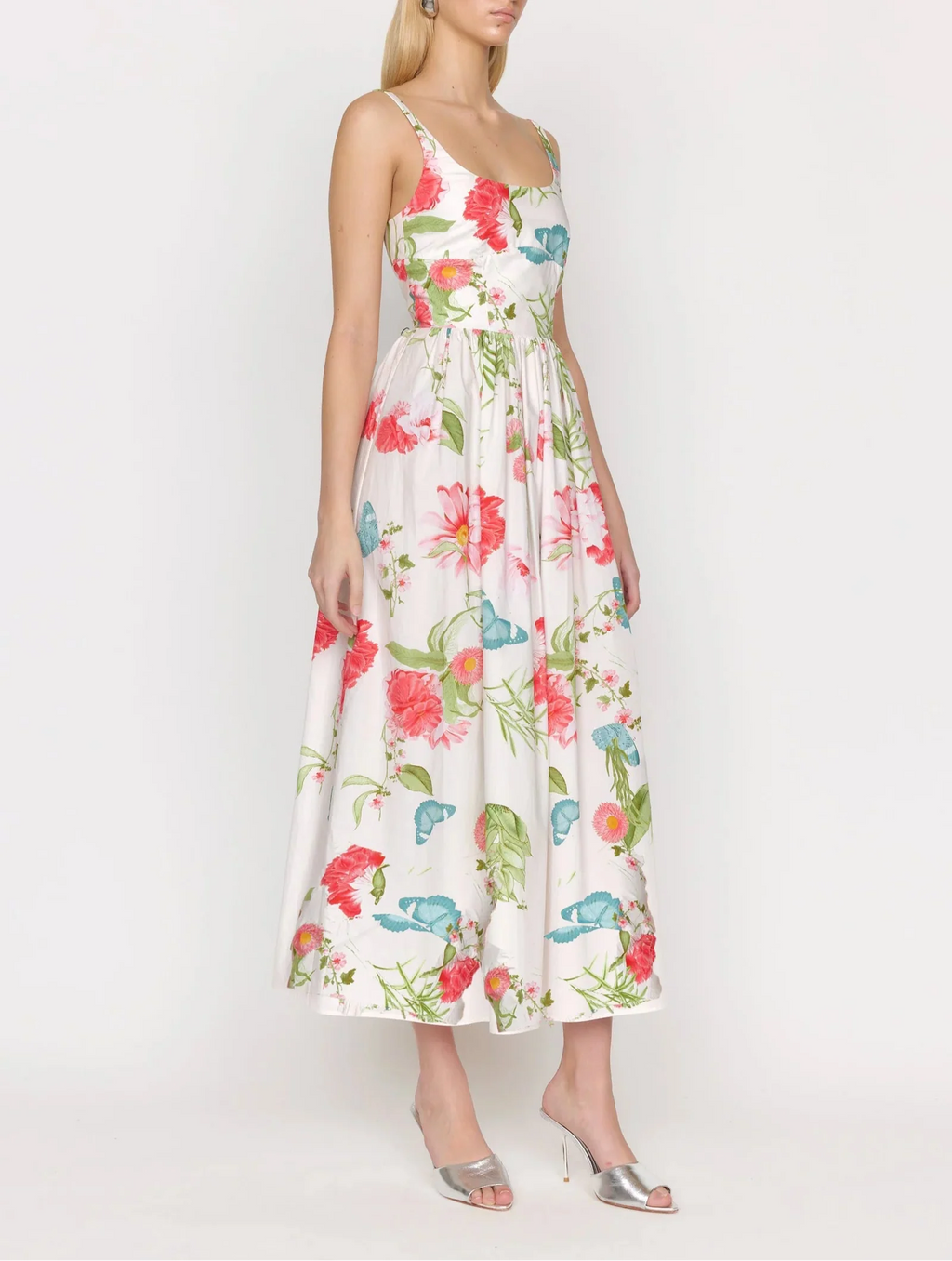 Monarch Ivory Nixie Midi Dress