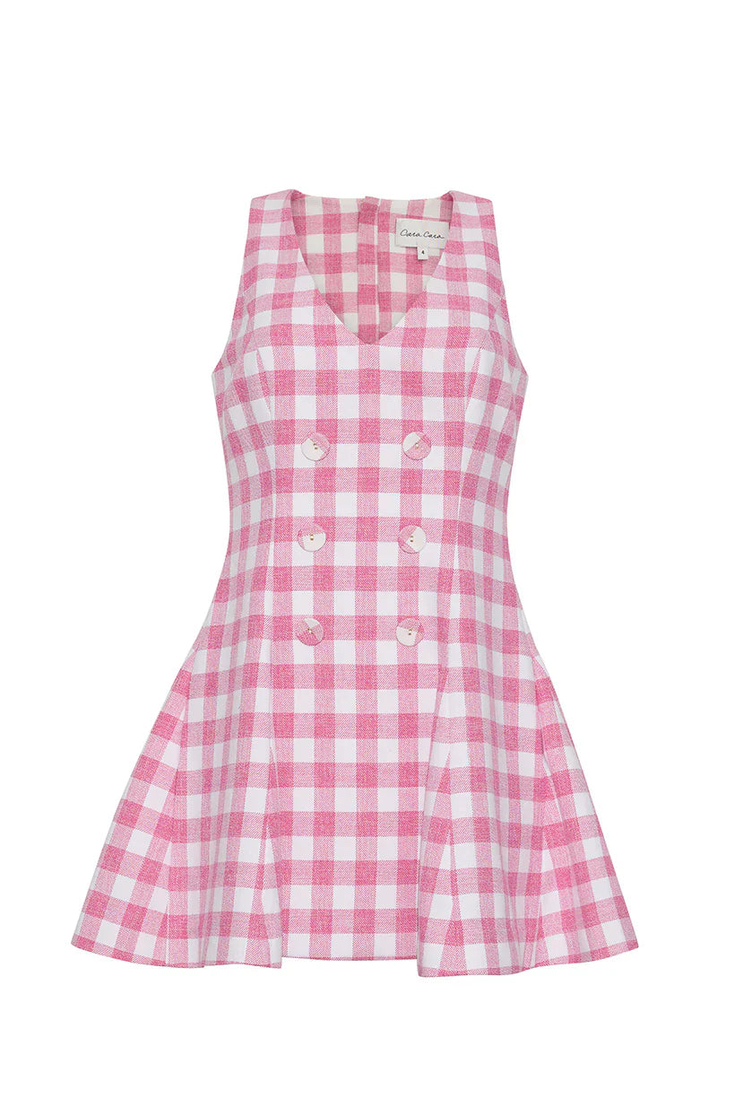 Pink Boucle Saya Dress