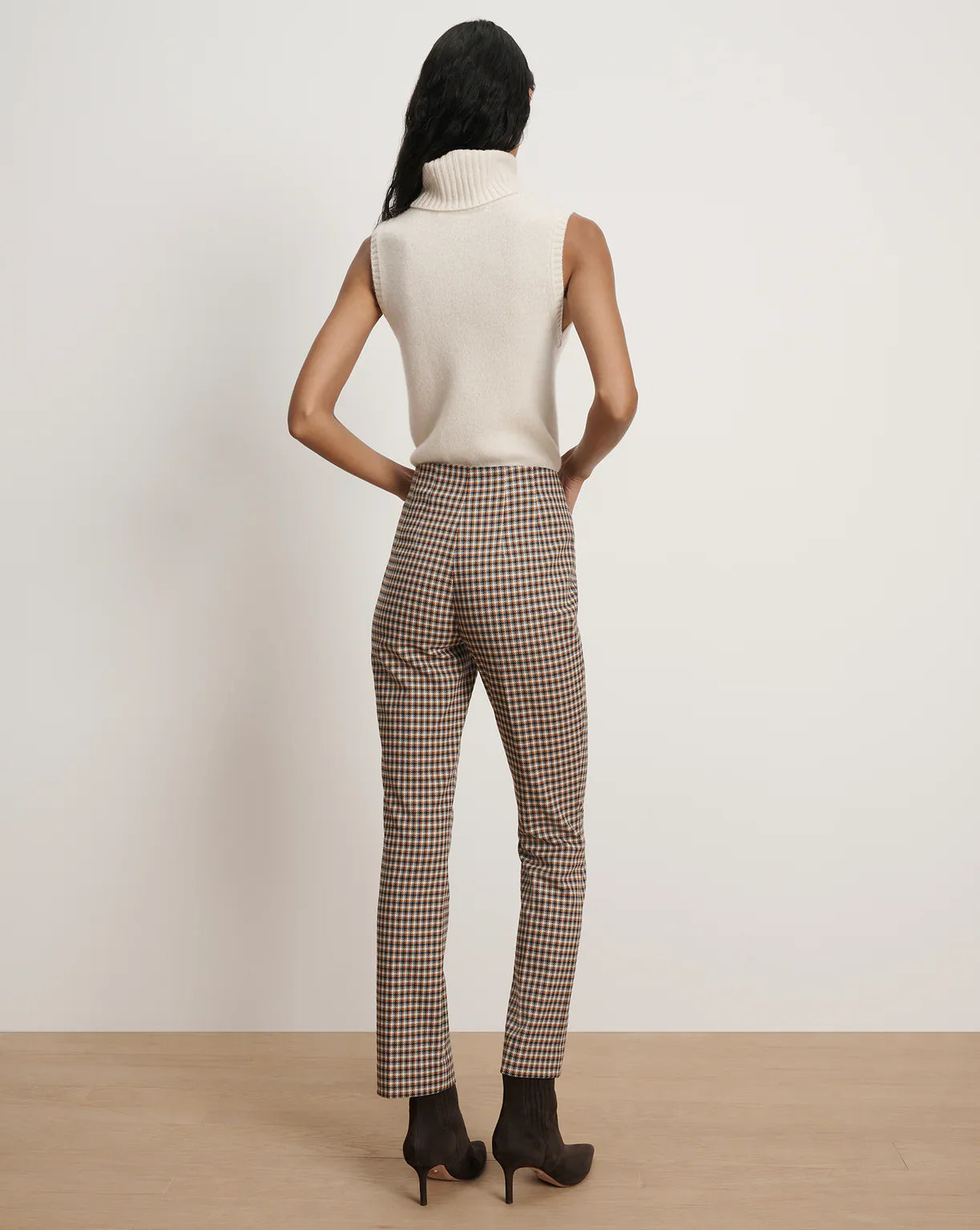 Kean Navy Multi Slim Leg Pant