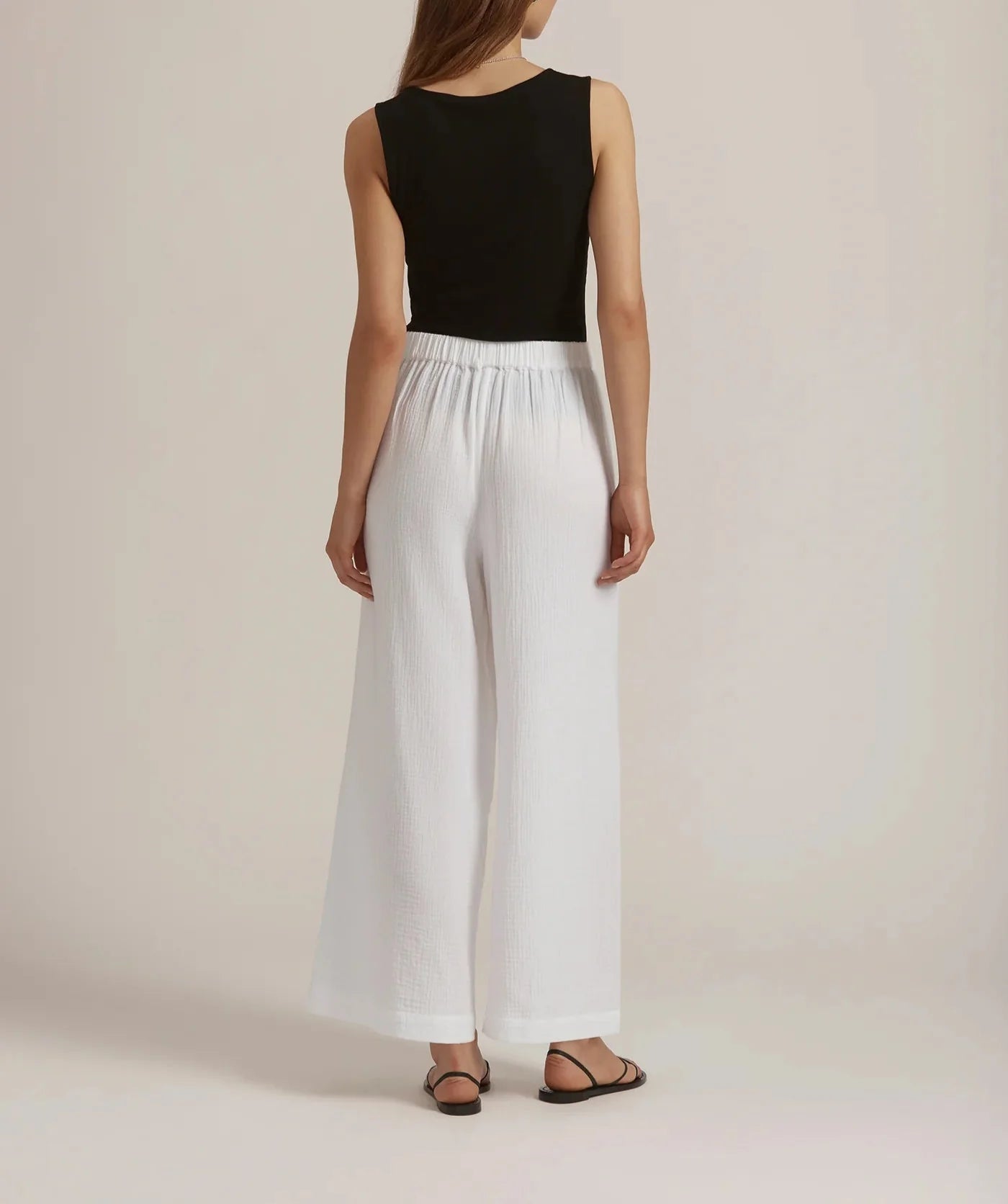 Bright White Beach Walk Pant