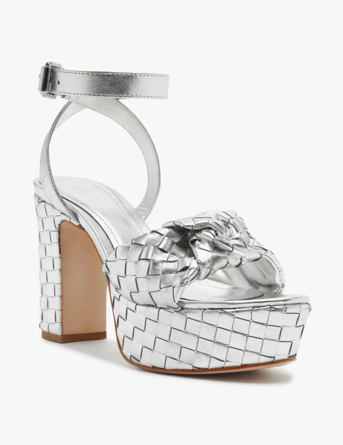 Silver Kareena Knot Platform