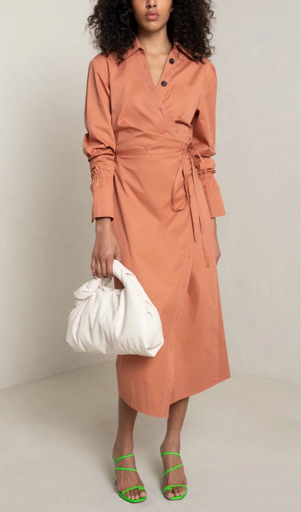 Terracotta Calvin Dress