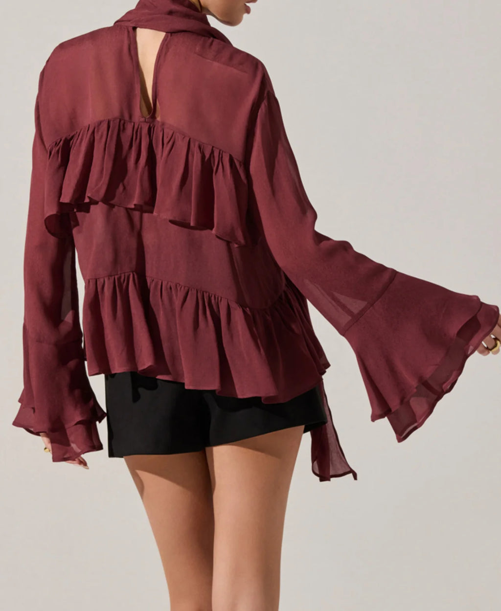 Wine Fae Blouse