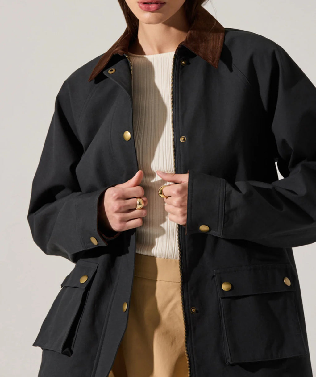 Navy Rylan Jacket
