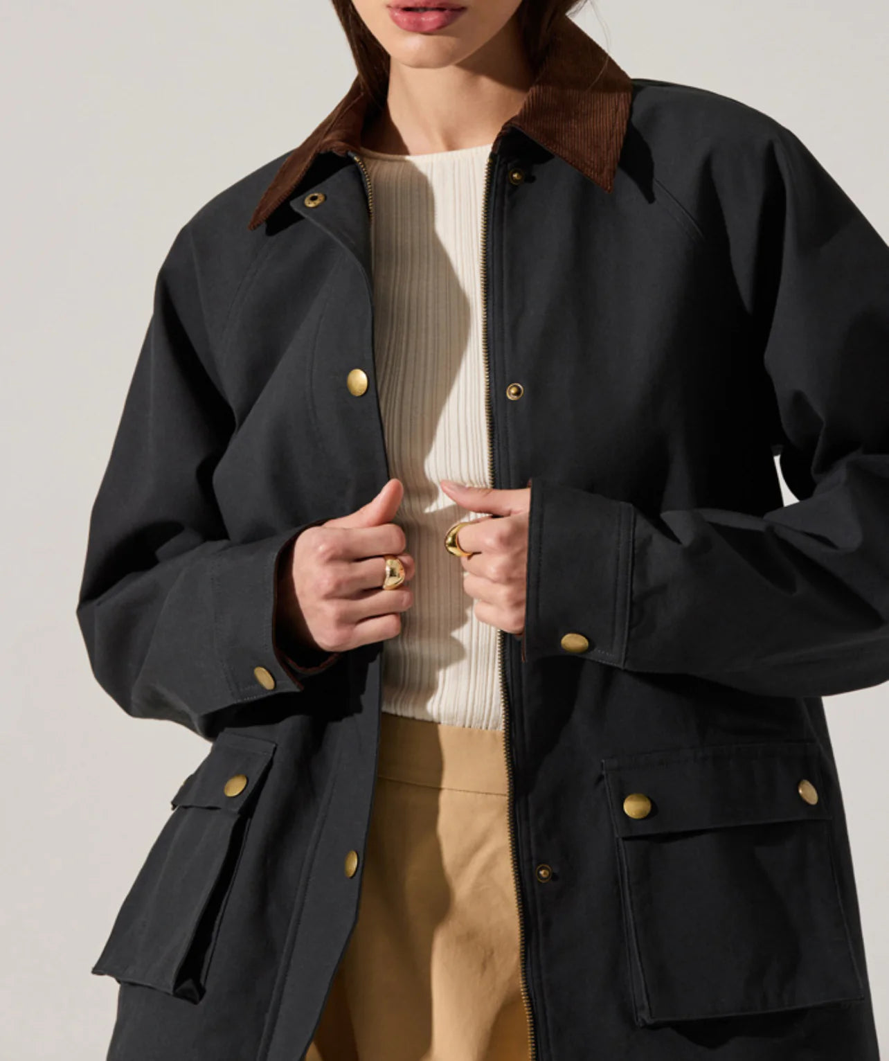 Navy Rylan Jacket