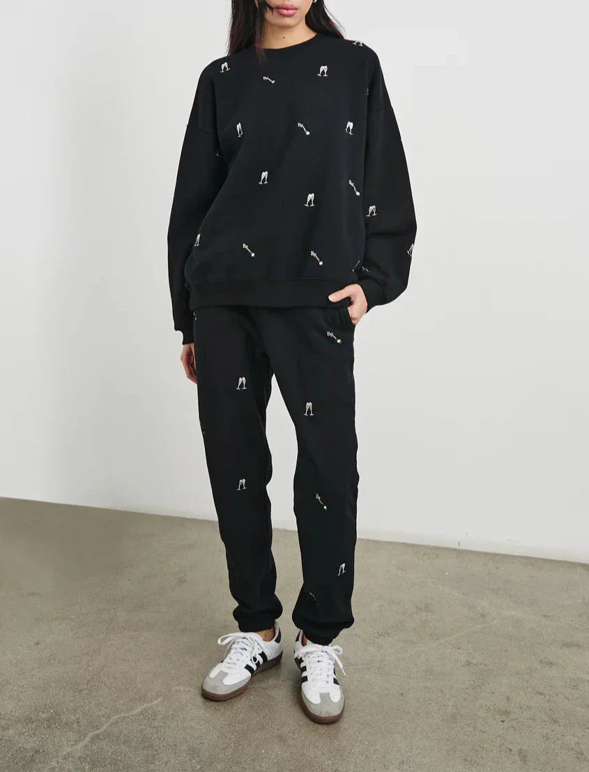 Black Champagne Kingston Pants