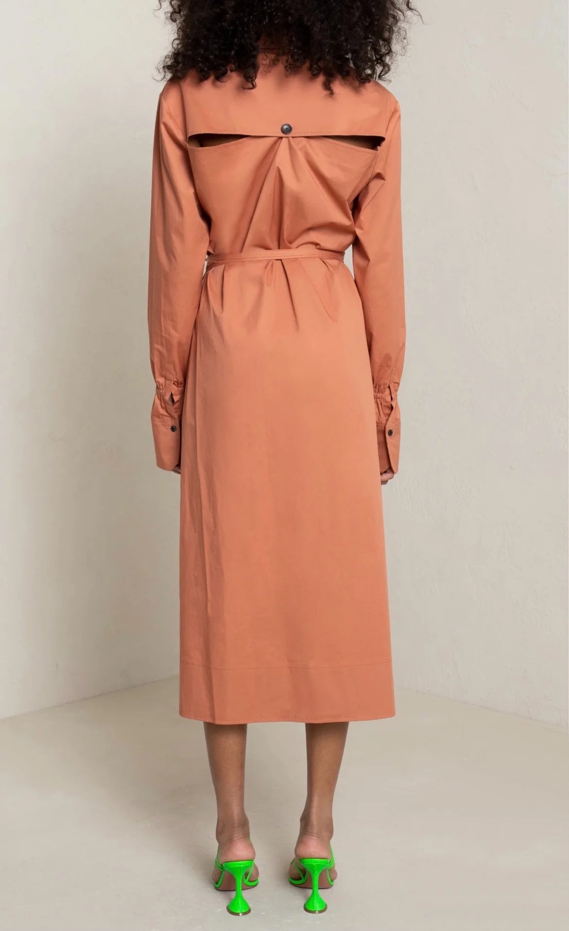 Terracotta Calvin Dress