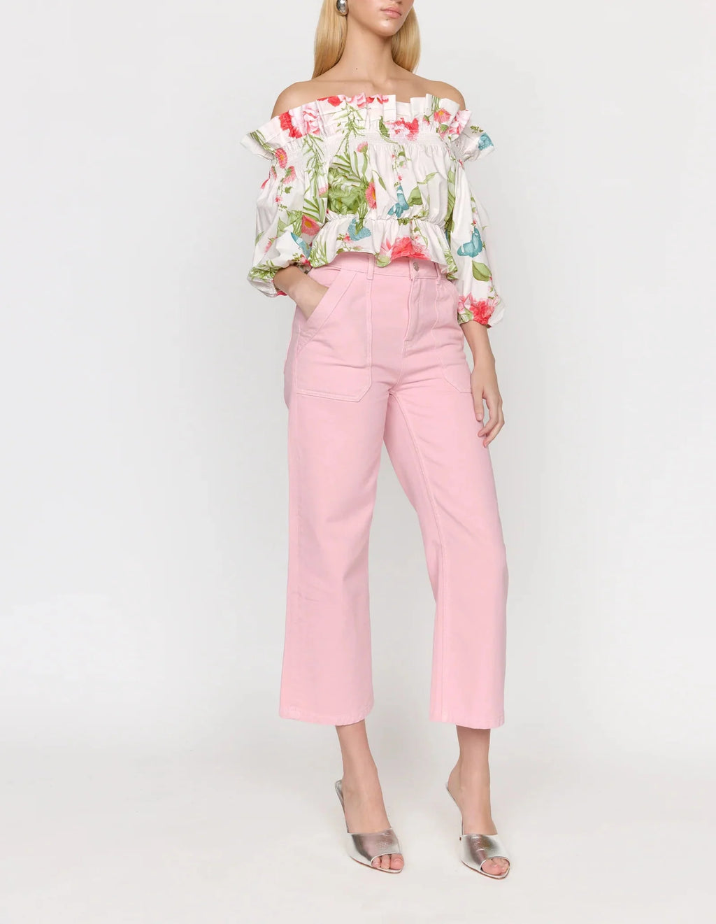 Monarch Ivory Delphi Top