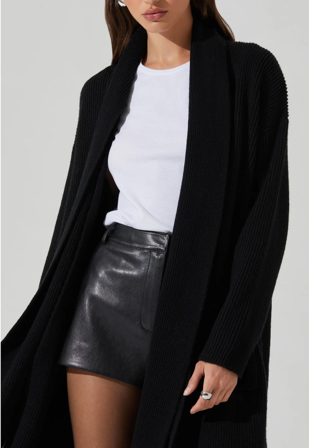 Black Noemi Cardigan