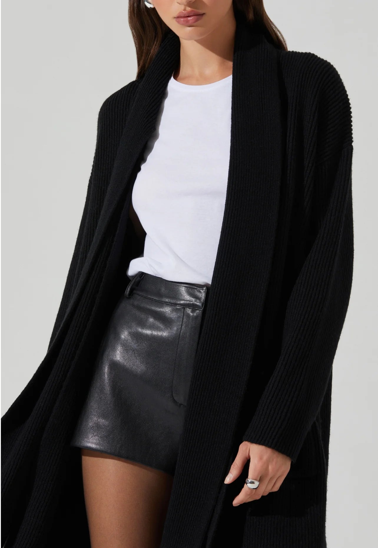 Black Noemi Cardigan