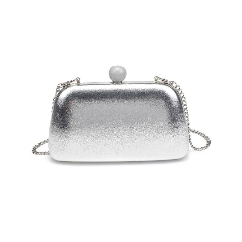 Sahara Silver Evening Bag