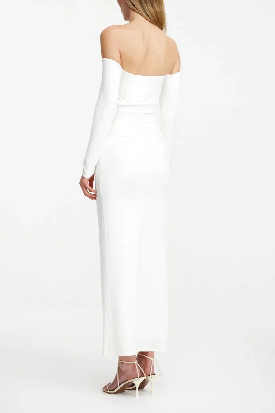 White Nala Maxi Dress