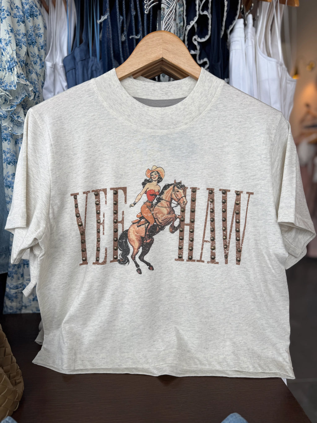 Yeehaw Cowgirl Tee