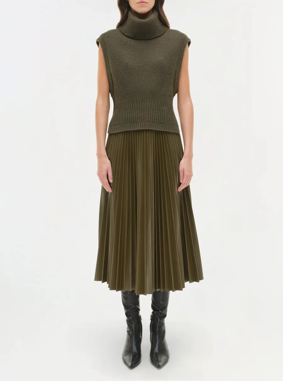 Alligator Maple Wool Cashmere Top