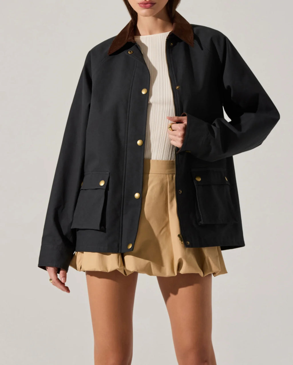 Navy Rylan Jacket