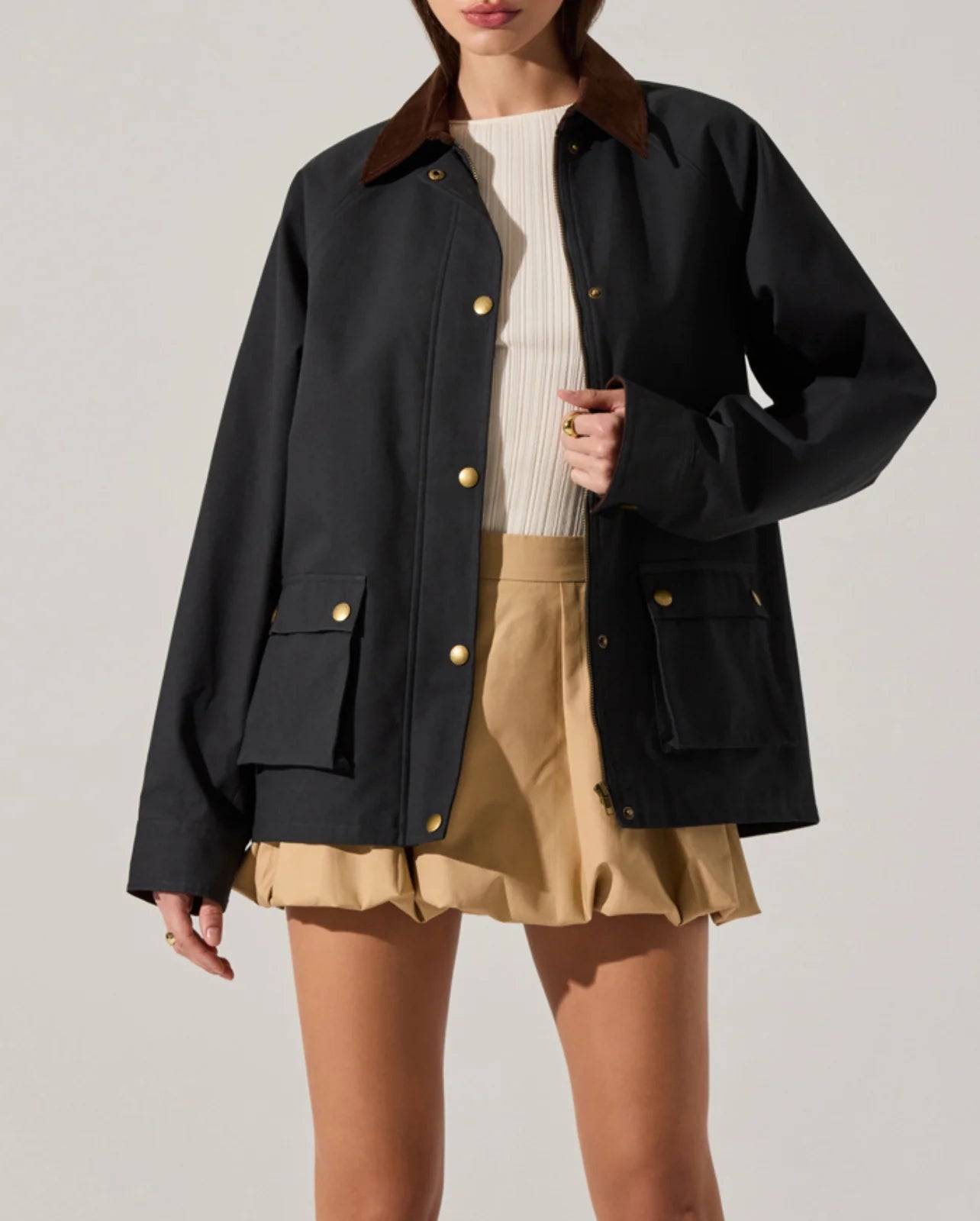 Navy Rylan Jacket
