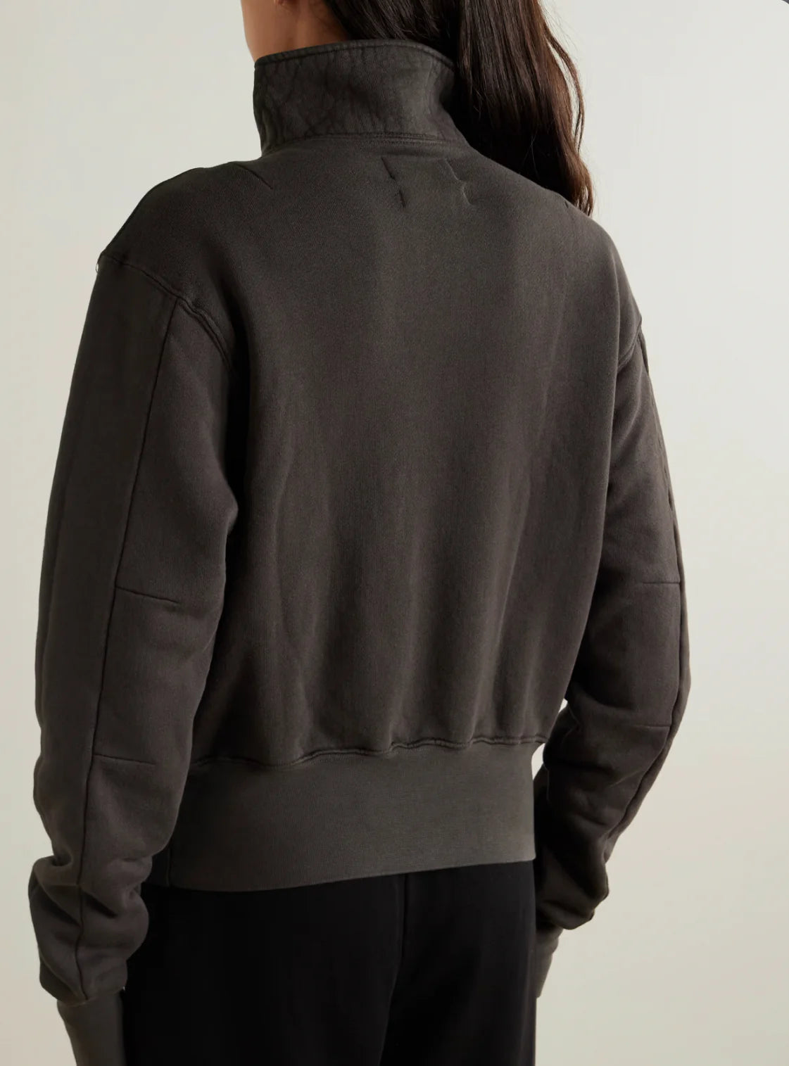 Washed Forest Bailey Cropped Pullover