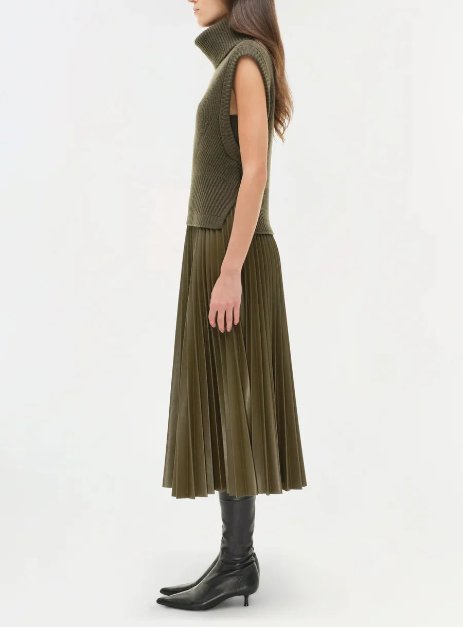 Alligator Maple Wool Cashmere Top