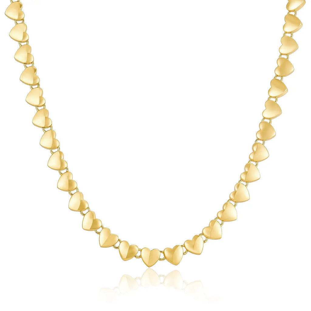 Valentina Heart Chain Necklace