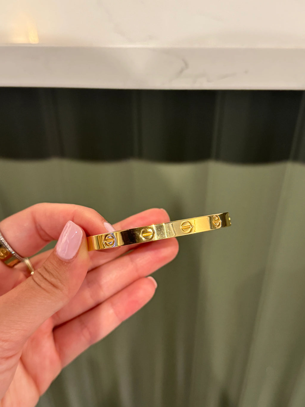 Gold Love Bracelet (no diamond)