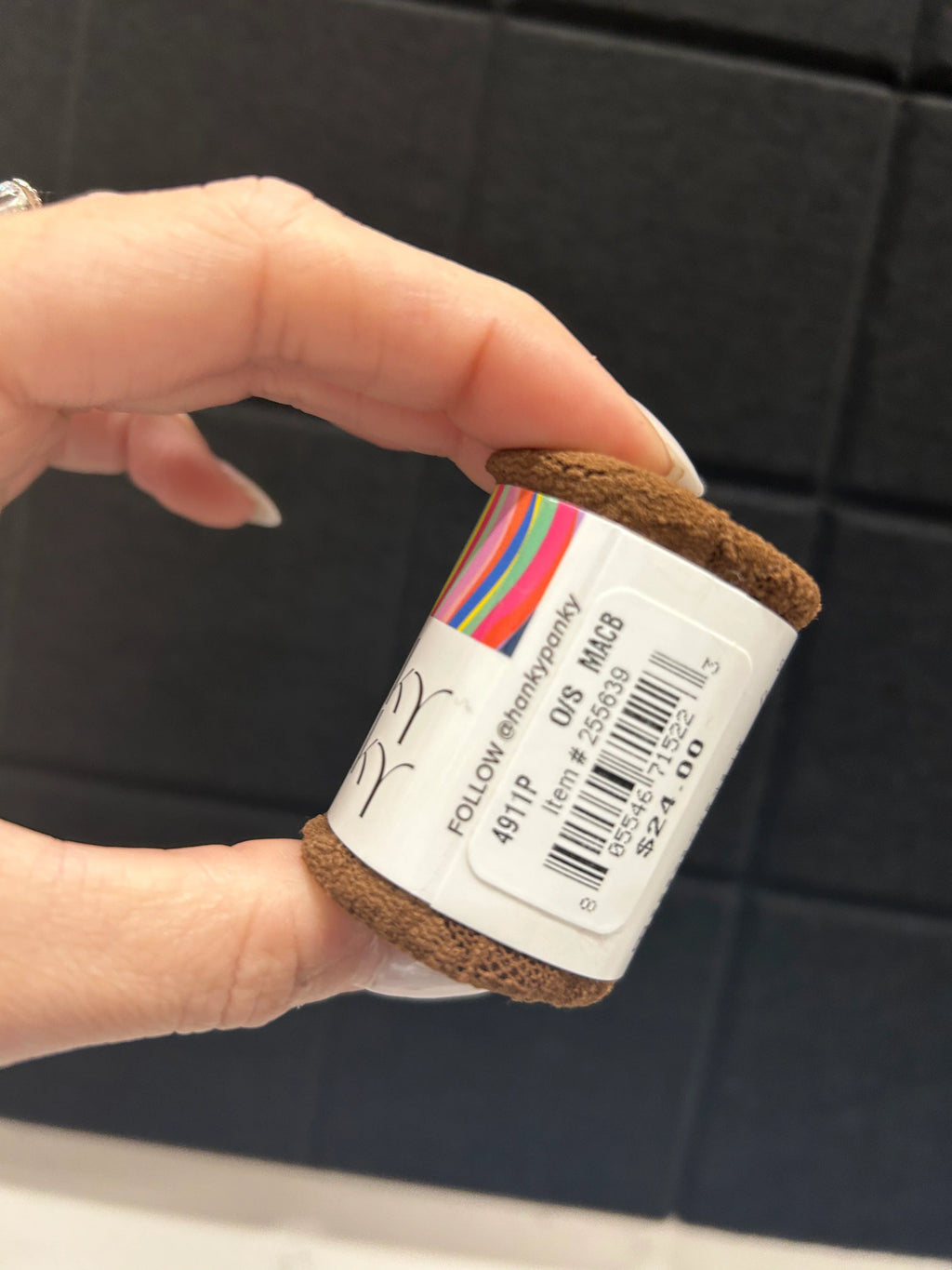 Brown Mac Lowrise Thong