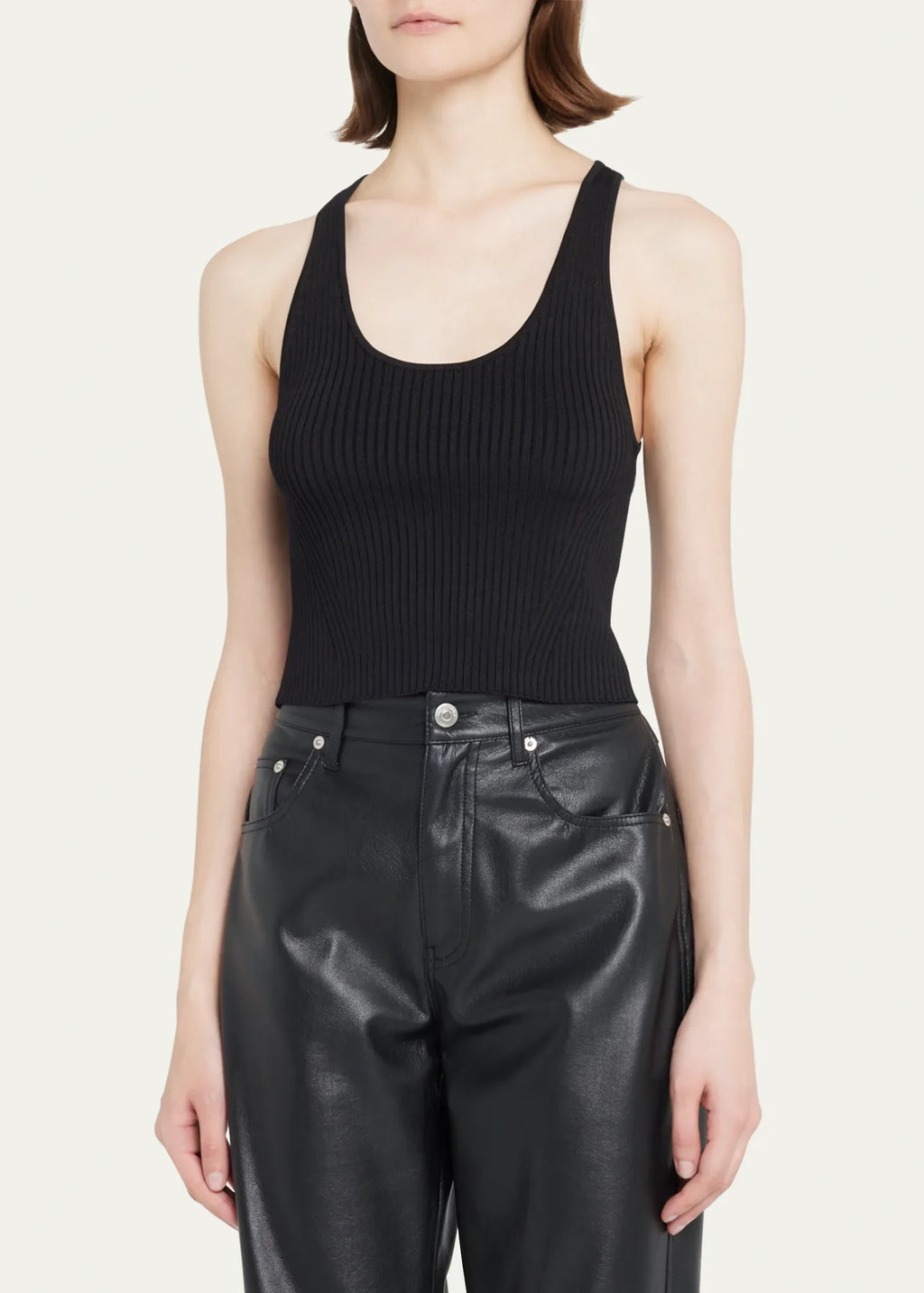 Black Cecilia Crop Top