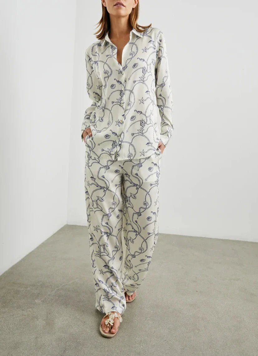 Nautical Chain Ledger Top