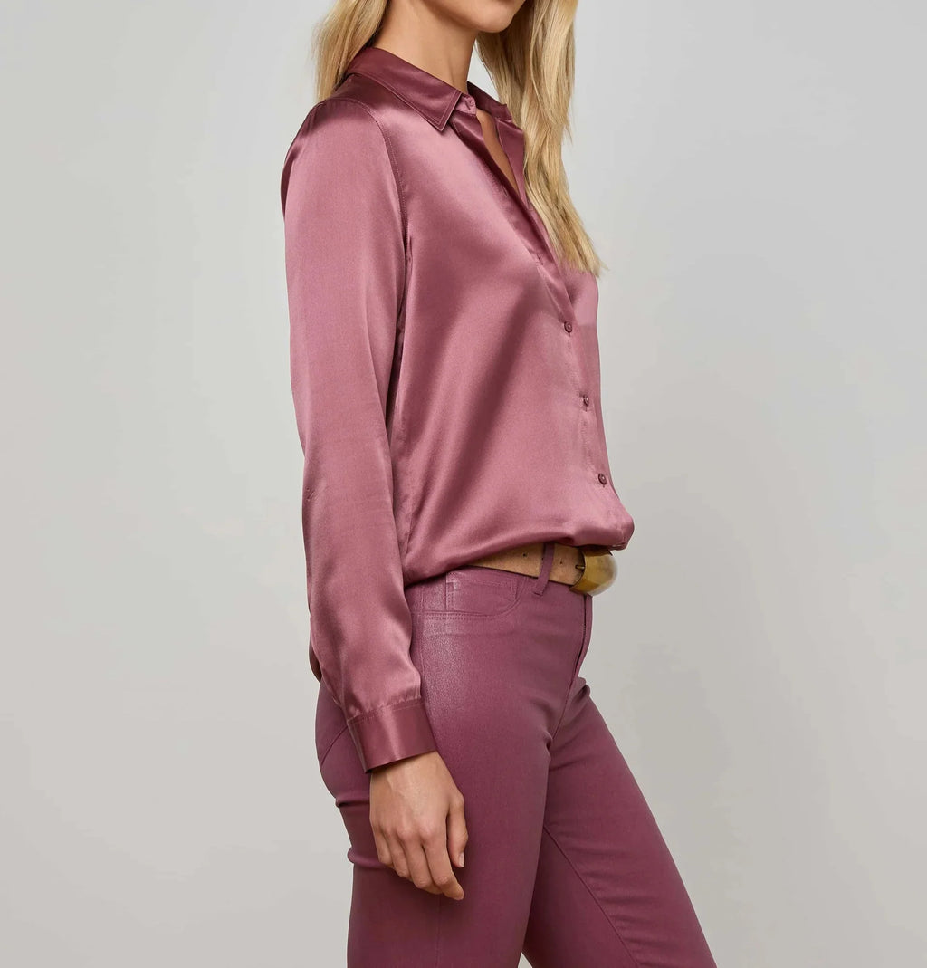 Dark Mauve Tyler Blouse