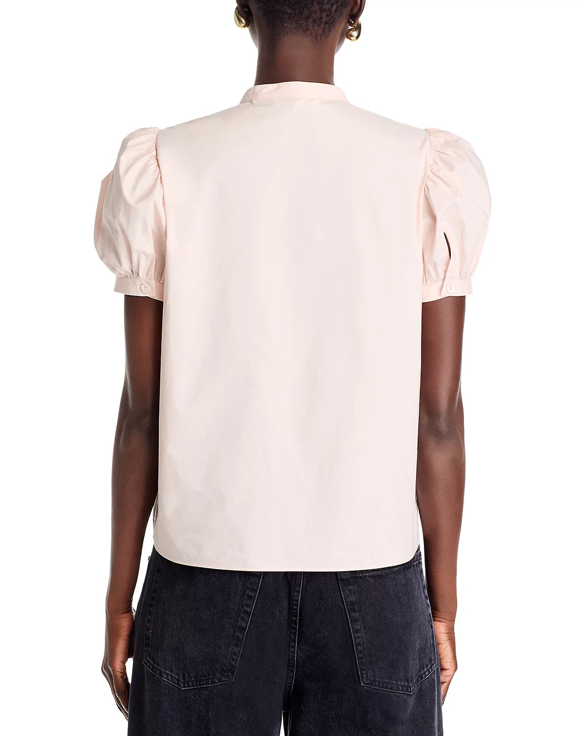 Light Pink Gathered Top