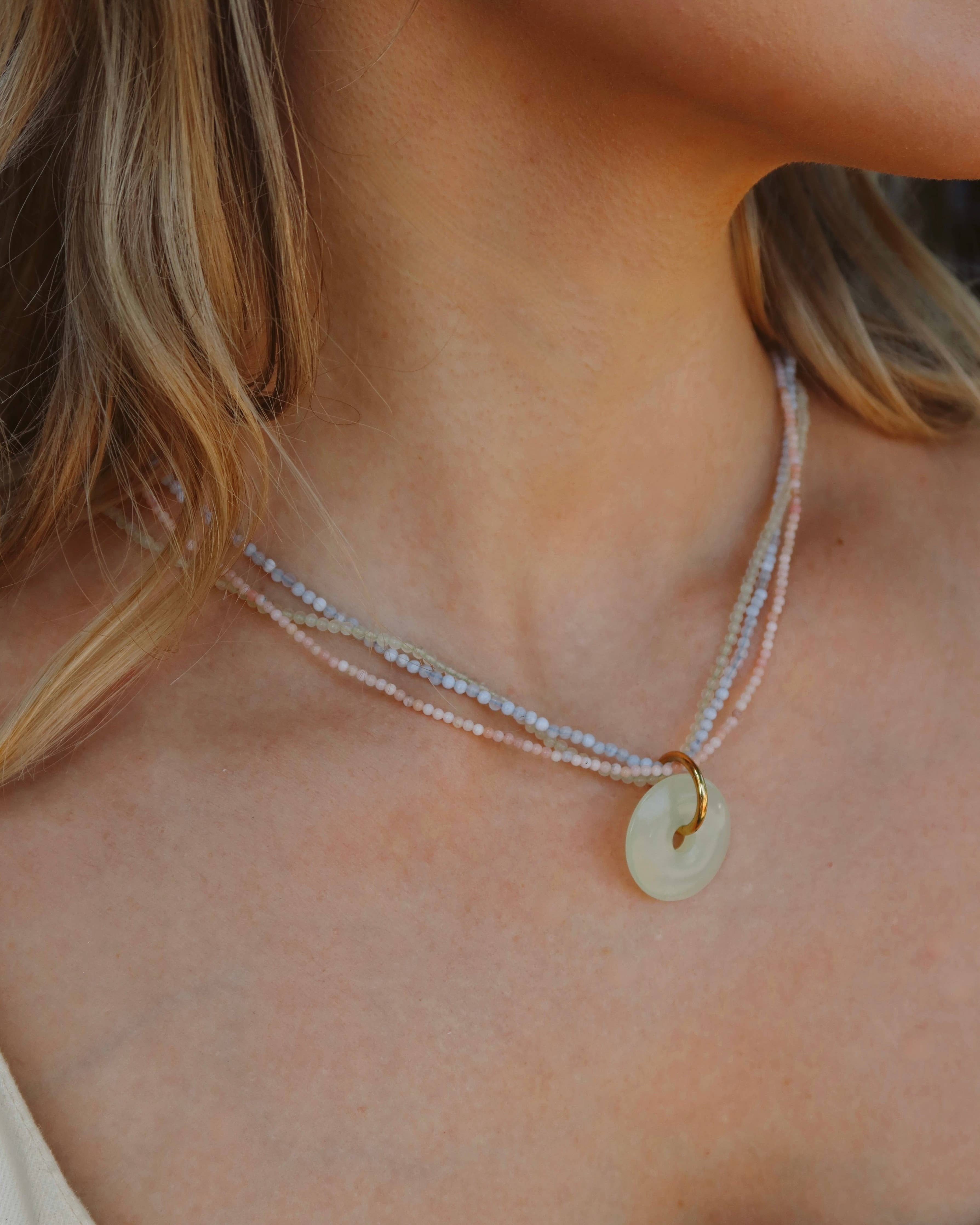 Merit Gemstone Necklace