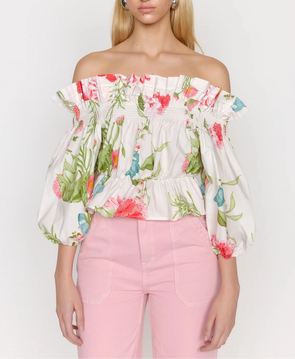 Monarch Ivory Delphi Top