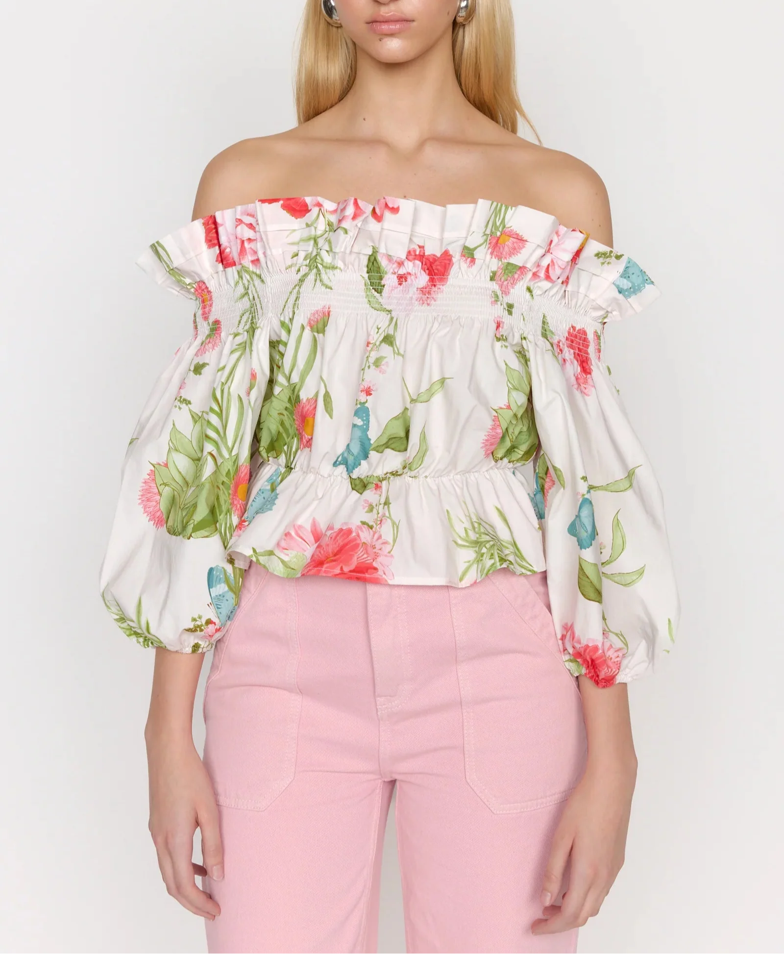 Monarch Ivory Delphi Top