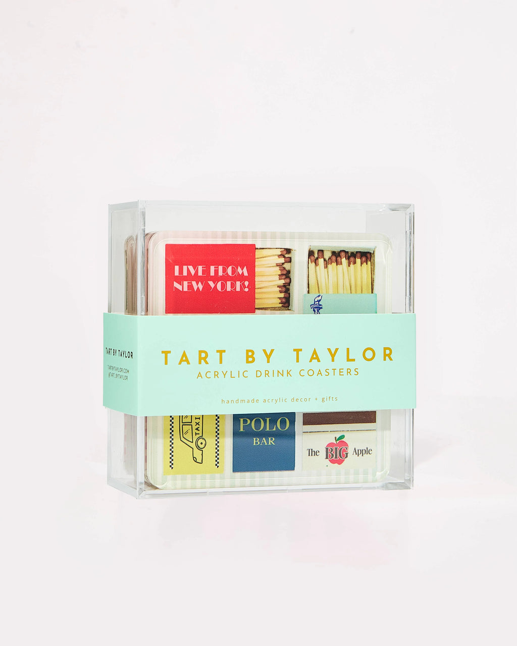 New York Matchbook Coasters