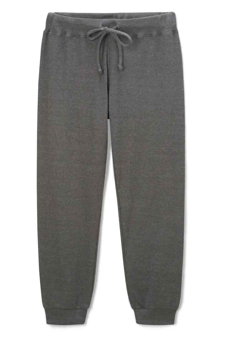 Charcoal Cozy Rib Jogger