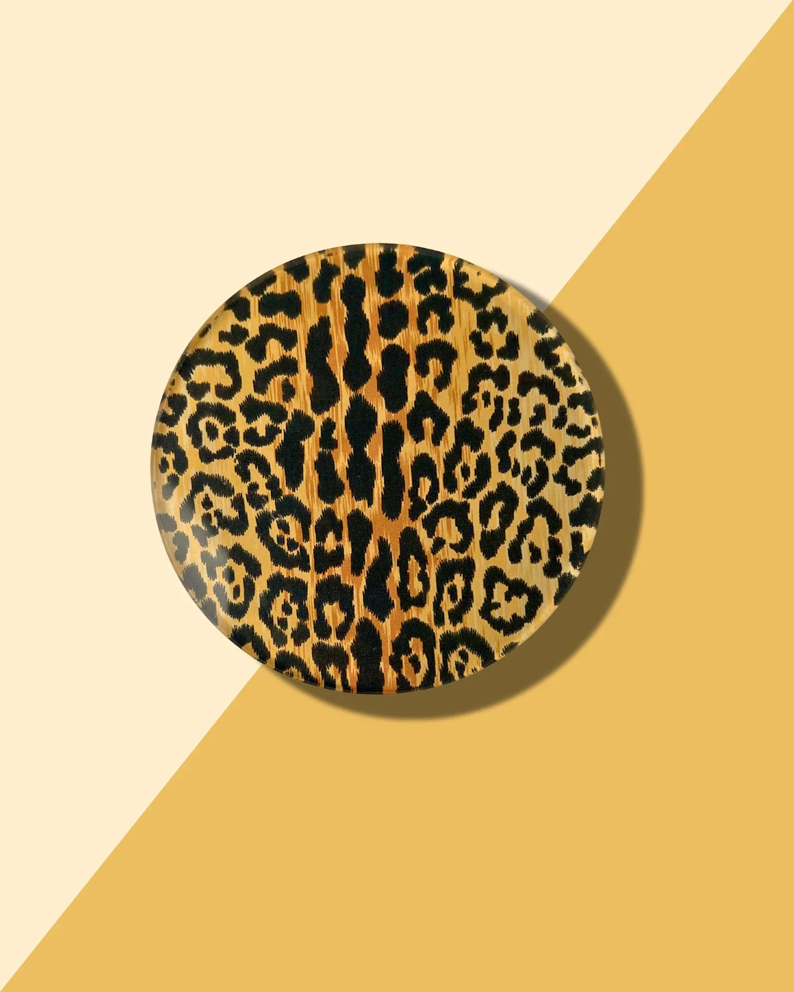 Leopard Print Coasters - Set of 4
