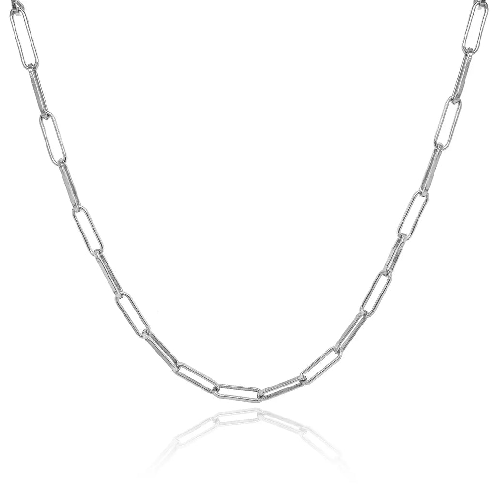 Charlie Paperclip Chain Necklace