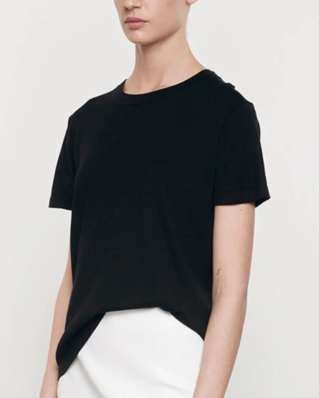 Black Silk Perfect Tee