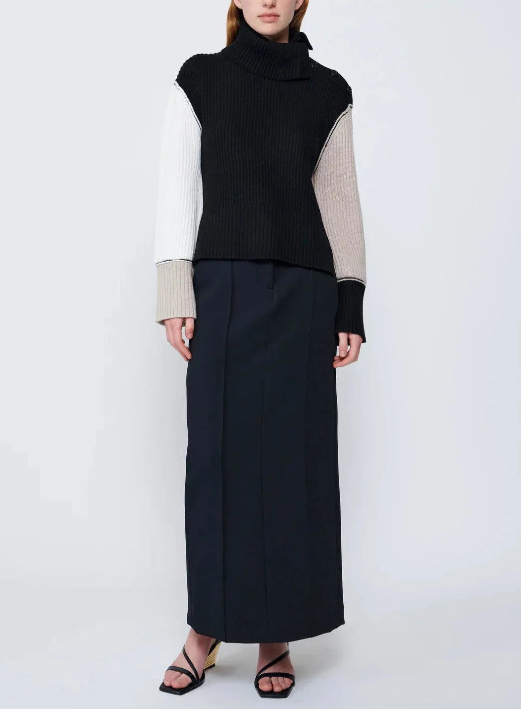 Flores Colorblock Sweater