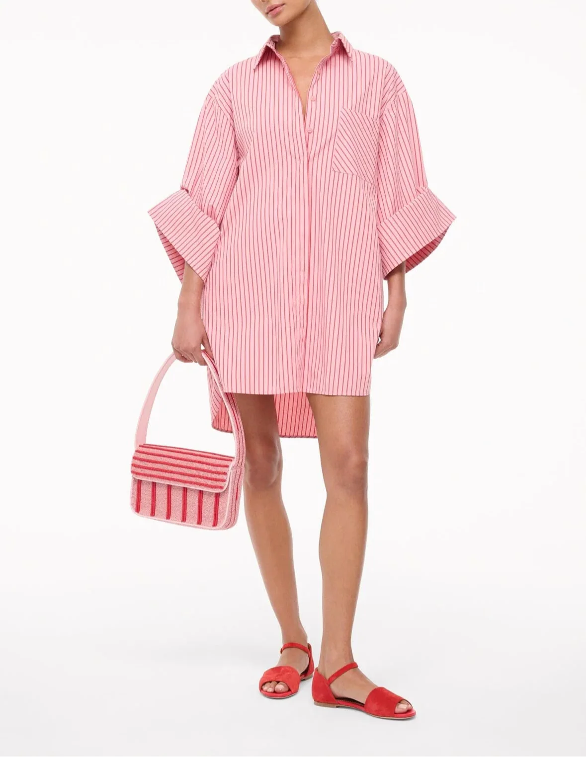 Pink Stripe Nico Mini Dress