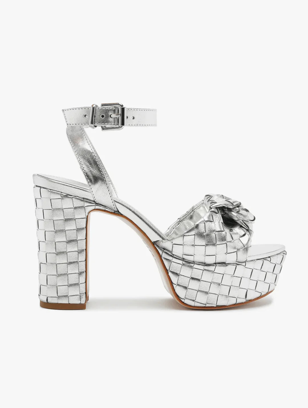 Silver Kareena Knot Platform
